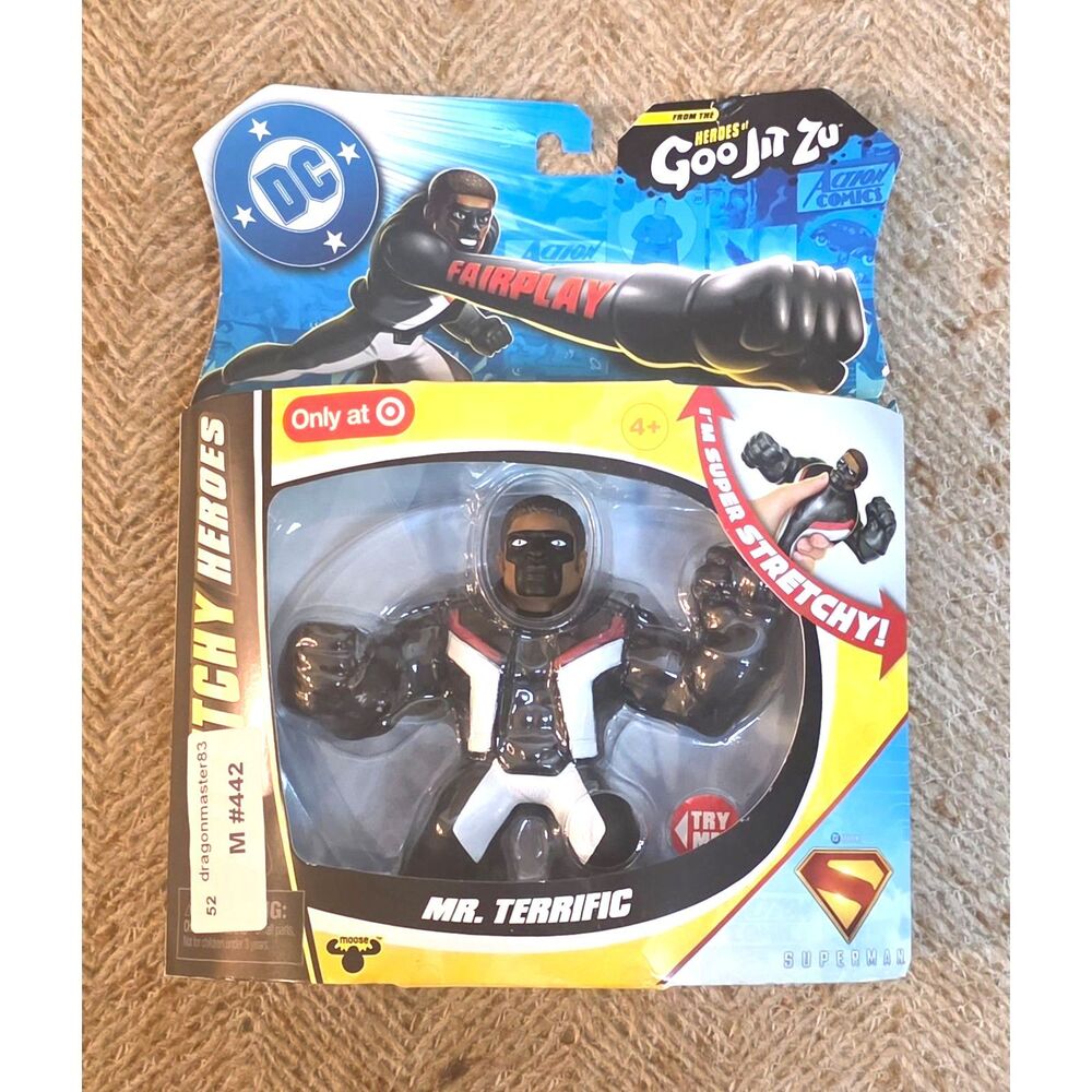 Heroes of Goo Jit Zu DC Stretchy Heroes Mr. Terrific